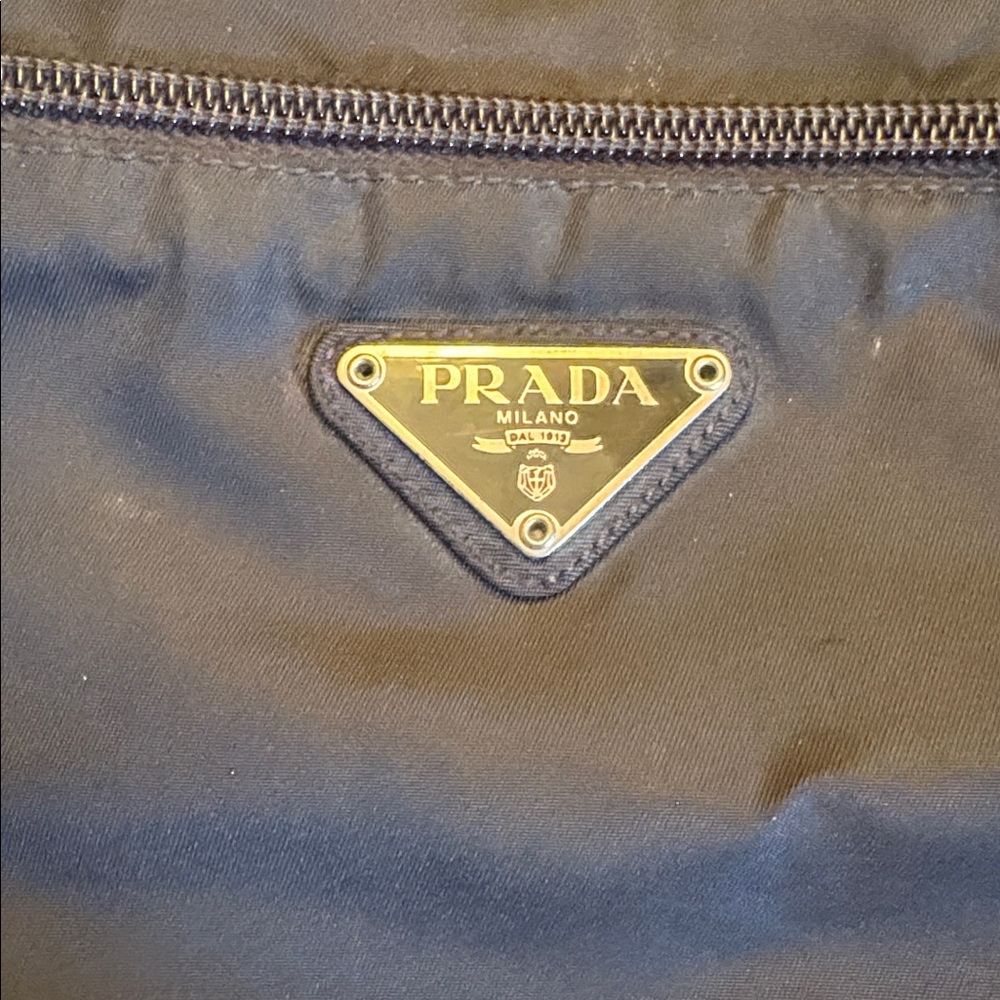 Prada Black Nylon Messenger Bag - Picture 9 of 10